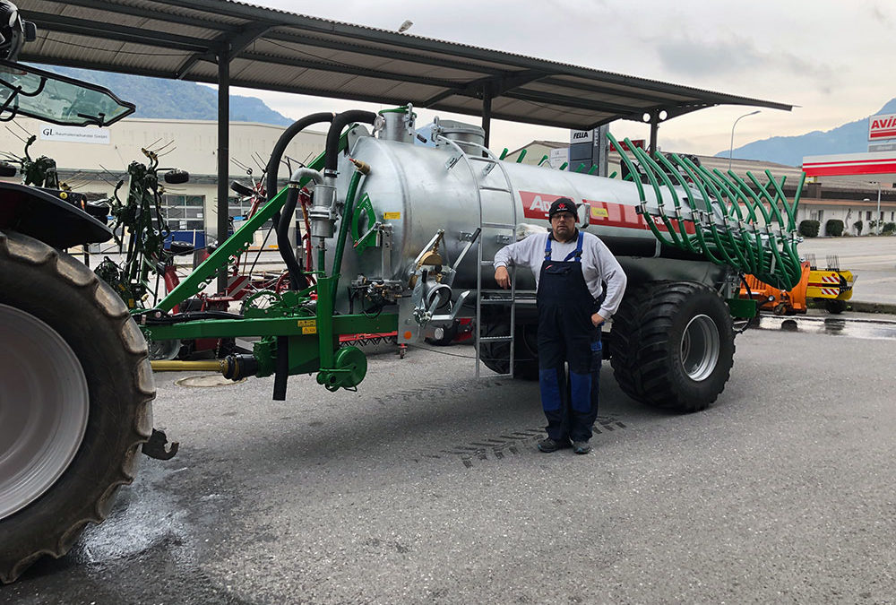 Agrar DF 6500 an Christian Habegger