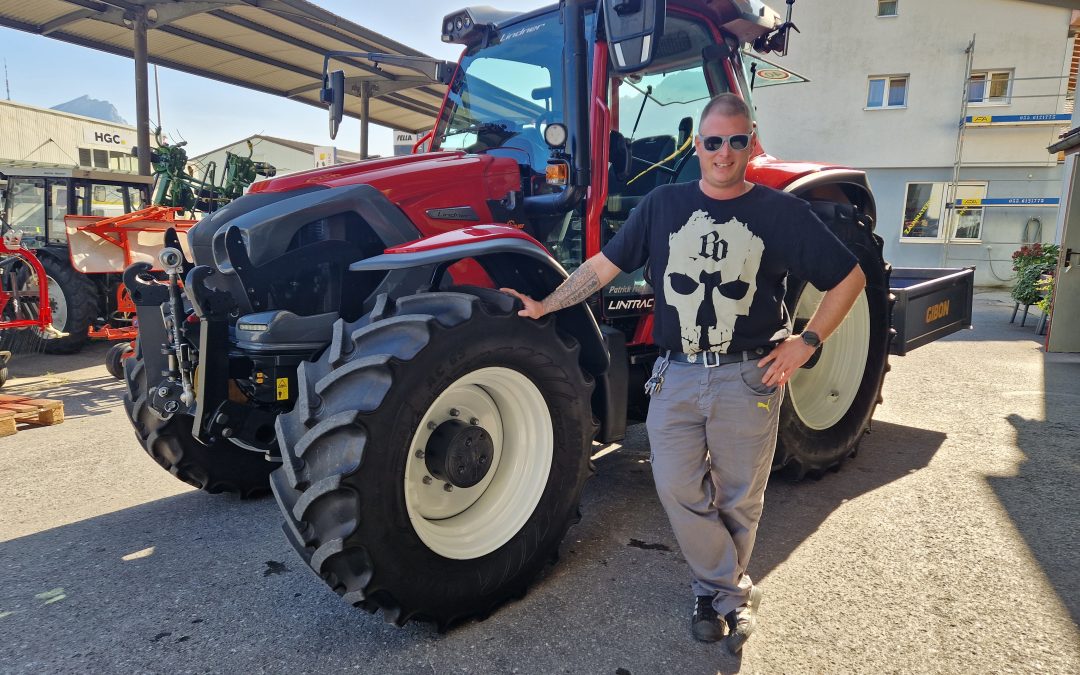 Lindner Lintrac 110 an Patrick Menzi