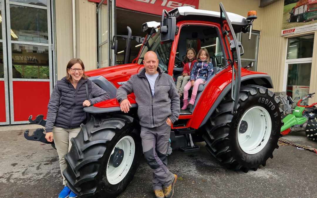Lindner Lintrac 80 an Familie Amgwerd
