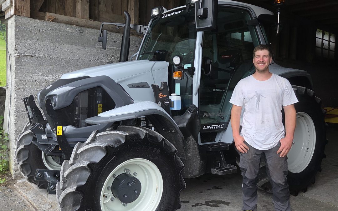 Lindner Lintrac 80 an Patrick Schindler